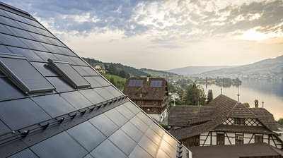 Solaranlage - Bild Swissolar