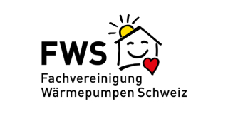 Logo der Organisation FWS, Fachvereinigung Wärmepumpen Schweiz